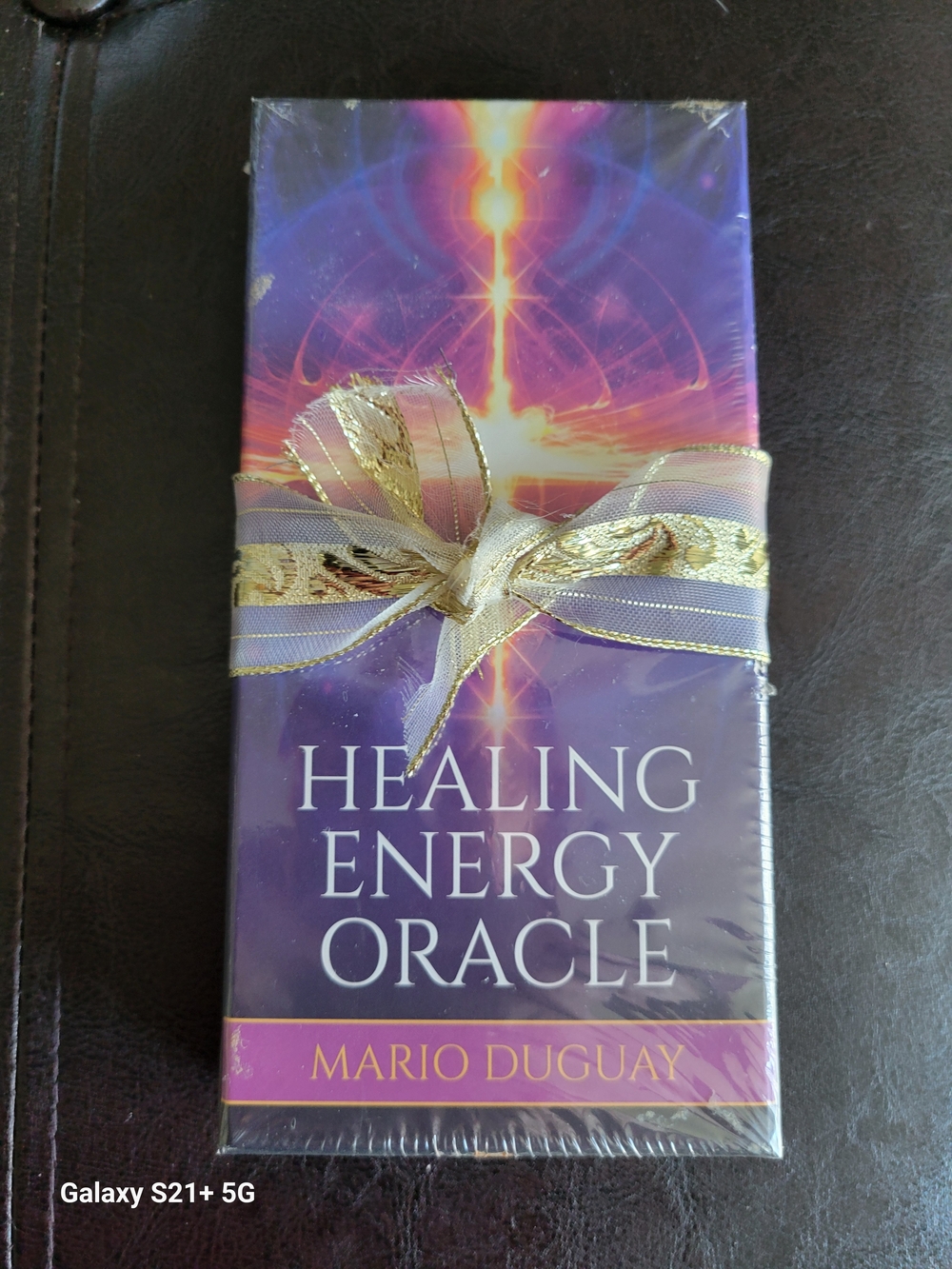 NWT-Healing Energy Oracle Deck - Purple